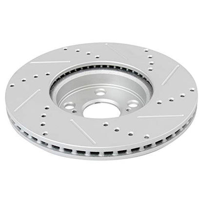 TRQ Performance Front and Rear Brake Pad and Rotor Set Ceramic Coated