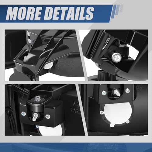 Auto Dynasty Headlights for 1999-2006 Chevy Silverado Suburban Tahoe 1500 - color: Black