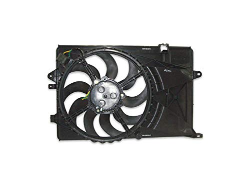 Radiator Fan Assembly - Compatible with 2012-2018 Chevy Sonic 1.4L L4 Turbo (Manual Transmission)