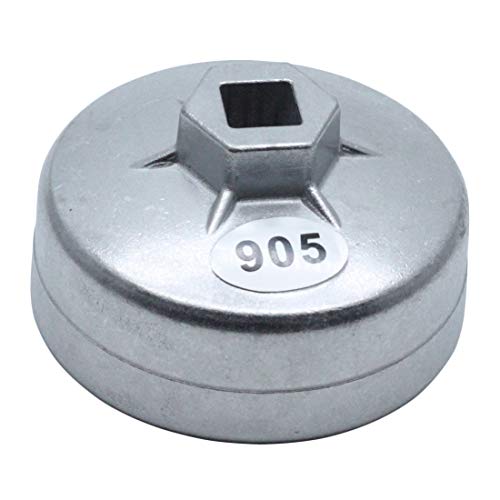 Oil Filter Wrench,Universal 73mm 15 Flutes Oil Filter Cap Wrenches