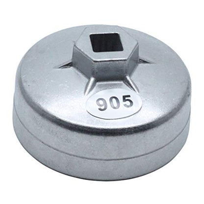 Oil Filter Wrench,Universal 73mm 15 Flutes Oil Filter Cap Wrenches