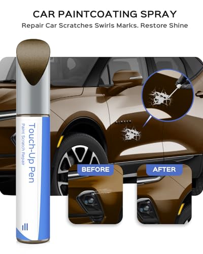 GWX/WA105V Terra Mocha Metallic Touch Up Paint Compatible with Chevrolet Exact Match Chips and Nicks Touch Up - color: Terra Mocha Metallic(GWX/WA105V) compatible with Captiva/Colorado/Equinox/Express/Silverado/Suburban/Tahoe