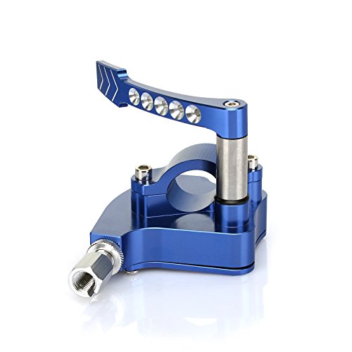 Universal 7/8"Handlebar Thumb Throttle,for Yamaha Banshee 350,Blue - color: Blue