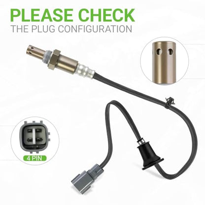 O2 Oxygen Sensor 234-4921 Downstream Compatible with Toyota Corolla 2014 2015 2016 2017 2018 2019, L4 1.8L Gas # 234-4921, 2344921, 8946502390 - size: 4921