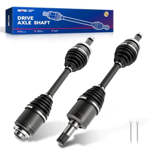 KAX CV Axle Shaft Assembly Front Driver and Passenger Side - size: Front - 663539 663540