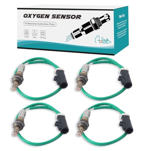 AULINK 15716 15717 15718 15719 Oxygen Sensor 4 PCS for Ford F150 F250 F350 Ranger Expedition Explorer Escape, for Mazda Tribute, Mercury Cougar, Lincoln Aviator, Jaguar S-Type 234-4045 234-4609