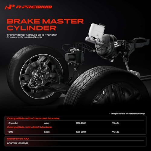 A-Premium Brake Master Cylinder with Reservoir