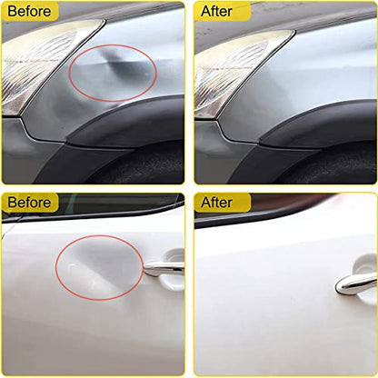 LadyRosian Dent Repair Rods Tools 27PCS Paintless Dent Repair Kits with Stainless Steel Taper Head Tools for Car Auto Body Dents Hail Damage Removal - color: Repair Tool C