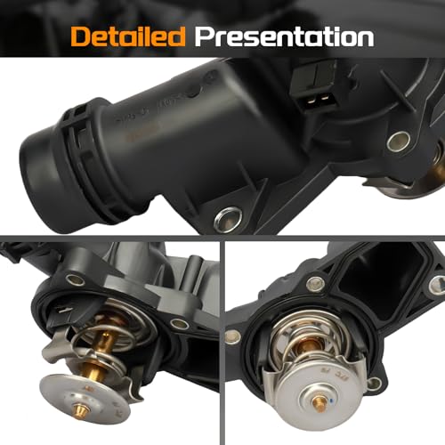 BRTEC 11537509227Engine Coolant Thermostat Housing for BMW - color: 11537509227