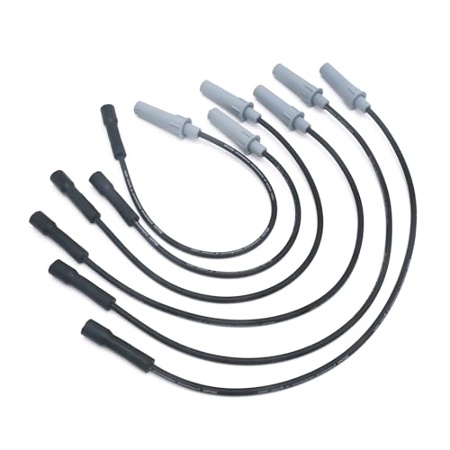 S6-58371 6Pcs Spark Plug Wire Set Ignition Spark Plug Wires Replacement for VW Routan Replacement for Dodge Caravan Replacement for Chrysler Voyager Pacifica