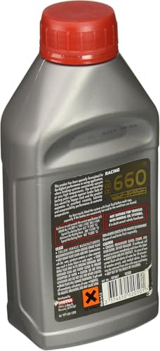Motul RBF 660 Factory Line Dot-4 100 Percent Synthetic Racing Brake Fluid 500ml (101667)