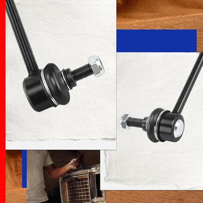 JC Whitney 2Pcs Sway Bar Link, Front