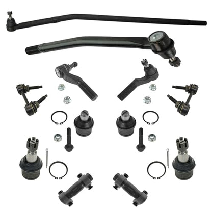 TRQ Front Steering & Suspension Kit 12 Piece - style: PSA30314