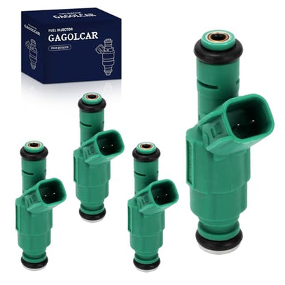 4-Pack Fuel Injectors Set | Compatible with Mazda 3 2004-2005 5 2006-2007 6 2003-2005 2.3L L4| Replaces FJ831 L361-13-250 842-12320 - size: 4 X FJ831