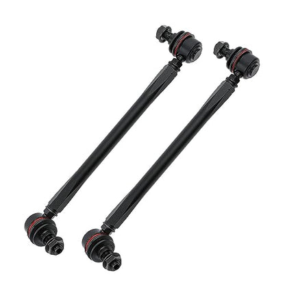Adjustable Front Stabilizer Sway Bar End Links Kits 275MM-315MM (Overall length bolt to bolt), Ball joint stud size 12mm, Aluminum Sway Bar