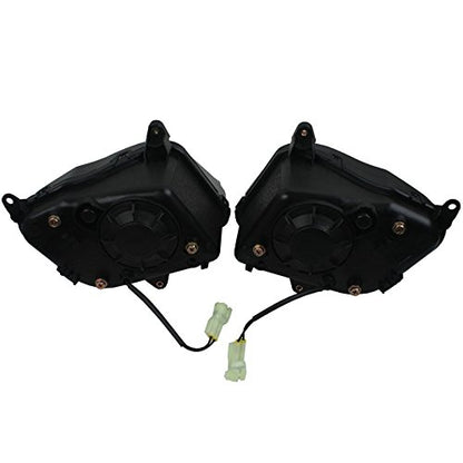 XFMT Headlight Head Light Lamp Assembly Compatible with 2007-2012 Honda CBR 600RR 2008 2009 2010 - color: CBR600RR 2007-2012