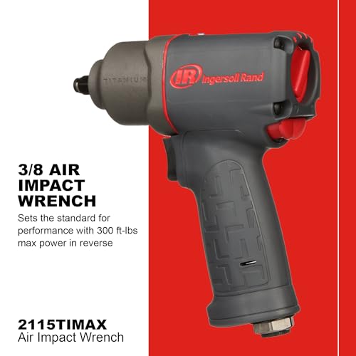 Ingersoll Rand 2115TIMAX 3/8" Drive Air Impact Wrench - size: 3/8" Drive Friction Ring