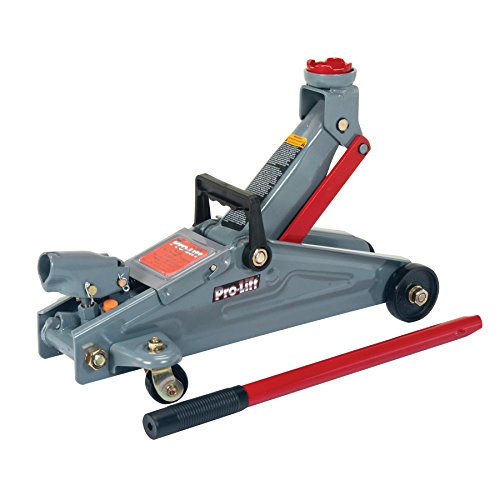 Pro-Lift F-2332 Grey Hydraulic Floor Jack - 2 Ton Capacity - color: Siliver
