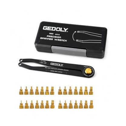 Adjustable Pin Spanner Wrench Set, Heavy Duty Shock & Lock Nut Tool