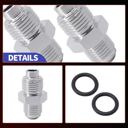 HiSport 6AN to 16mm & 6AN to 18mm Power Steering Fittings with O Rings