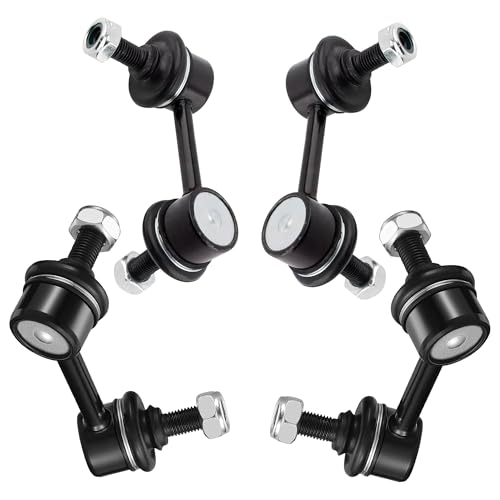 Front and Rear Sway Bar Links Compatible With 2006-2011 Acura CSX, Honda Civic Sway Bar End Links K80768 K80769 K750125 K750126 - size: K80768, K80769, K750125, K750126