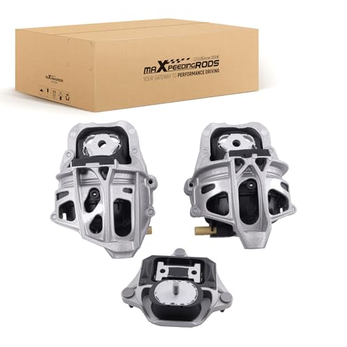 maXpeedingrods 3PCS Engine Motor & Transmission Mount Kit Replaces A4943 A4942 Compatible for Audi A4 A5 Q5 S4 S5 SQ5 RS5 2017–2020 - size: for Audi A4 A5 Q5 S4 S5 SQ5 RS5 2017–2020