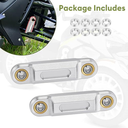 Sway Bar End Links for Can-Am Ryker 600/900/Rally Sport 2019-2025 - color: Chrome B