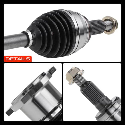A-Premium Front Driver or Passenger Side CV Axle Shaft Assembly - style: Front Driver or Passenger Side