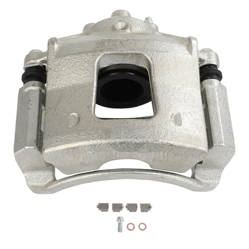 cciyu Front Left Disc Brake Caliper Assembly w/Bracket 18B4772 - size: Front Left[18B4772]