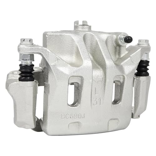 cciyu Front Left & Right Disc Brake Calipers With Bracket 19B2870 19B2871 - size: Front[19B2870+19B2871]