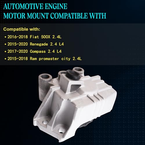 Right Motor Mount for 15-20 Renegade 16-18 500X 2.4L - size: 2015-2020 Renegade 2.4L