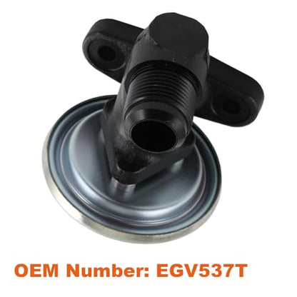EGR Emissions Valve Fits for 1997-2009 Ford E150 E250 E350 Replace# EGV537T - size: EGV537T