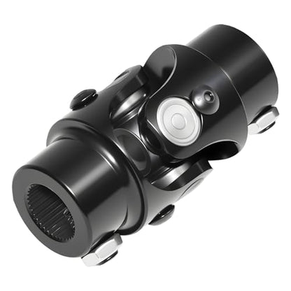 5/8" -36 Spline x 3/4" DD Universal U Joint for Steering Shaft - color: Black, size: 3/4" DD x 5/8" -36 Spline