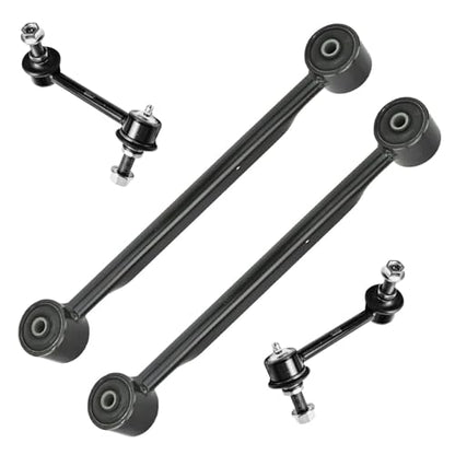 Detroit Axle - 4pc Rear Control Arm Kit for Chevrolet Trailblazer SSR - size: 4CS48129-V1/4PC