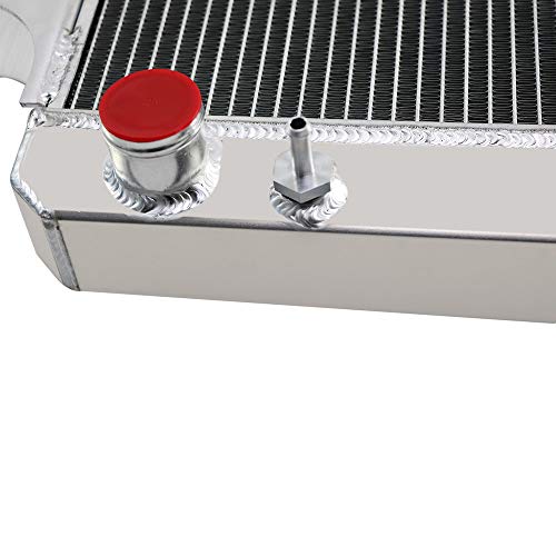 ALLOYWORKS 4 Row Core Full Aluminum Radiator For Jeep Wrangler YJ TJ 2.4L & 2.5L & 4.0L & 4.2L 1987-2006