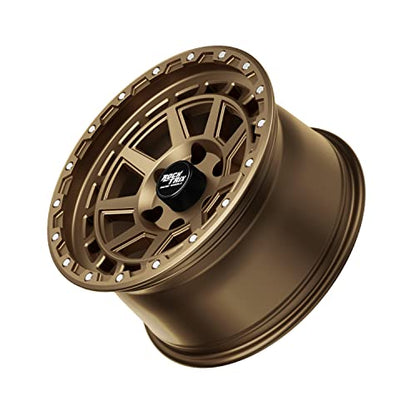 RockTrix RT114 18 Inch Wheel 18x9 6x139.7 6x5.5, 12mm Offset, Matte Bronze - color: Matte Bronze, size: 18x9 -12mm offset