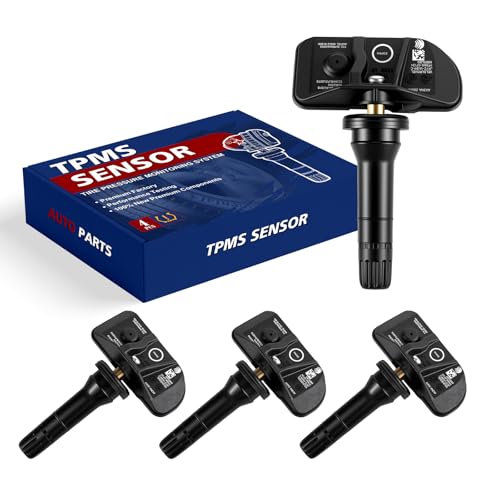 Pre-Programmed Tire Pressure Monitoring Sensor 315MHz TPMS Sensor Compatible with Ford 2020-2024 Escape 2020-2023 Explorer 2021-2023 F150, Ranger, for Lincoln Corsair 4PCS OE-JX7Z1A189C