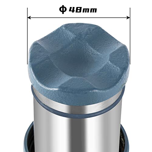 BAOSHISHAN 10 Ton Double Ram Bottle Jack 4.92" to 8.86" Lift Range - size: 10 Ton (Low Profile)