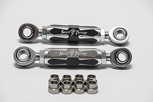 Shock Therapy Front & Rear Sway Bar Link Kit for Polaris RZR Turbo S & XP S