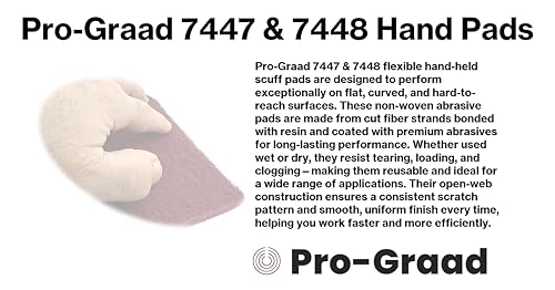 7447 & 7448 6" x 9" Automotive & Industrial Scuff Hand Pads