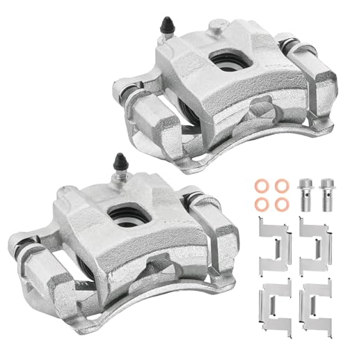 Front Brake Caliper Assembly for Nissan 720 1983-1986 2.0L 2.4L 2.5L - size: Front [19-B956A & 19-B957A]