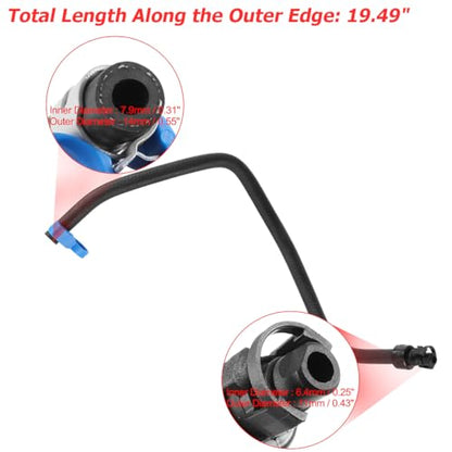 AUCELI Coolant Hose Compatible with 13251447 13408385 Replacement Part