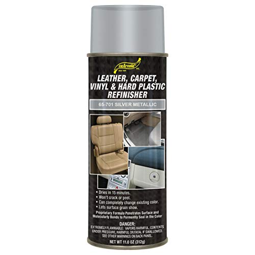 SM Arnold Refinishing Spray Paint for Interior, Silver Metallic, 11 Oz - color: Silver Metallic