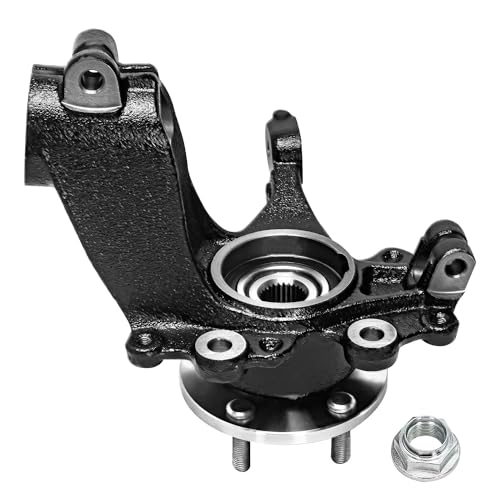 Detroit Axle - Front Steering Knuckles w/Wheel Hub Bearings Lower Control - size: 4CU47866/4PC