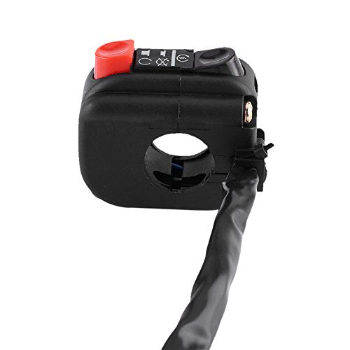 7/8'' Universal Motorcycle Engine Stop Start Kill Switch,Motorbike Waterproof On Off Start Kill Switch for ATV,Dirt Pit Bike,Scooter,Quad