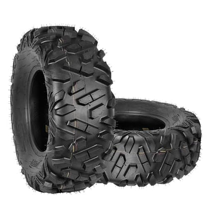 Garvee 2 Pack 26x9-12 ATV UTV Tires 6-Ply All-Terrain Tubeless Tires for Daily Work, Hunting & Recreational Riding on ATV, UTV, Quad and 4 Wheeler - size: 26X9-12, style: Pattern A