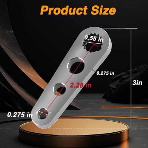 Upgraded Steel Shifter Bell Crank Compatible with Polaris Sportsman 700 600 500 400 / ATP 500 330 / Magnum 330, Reverse Gear Shifter Bellcrank Lever, Bellcrank Clutch Arm Replace# 3233906
