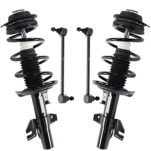 Detroit Axle - 4pc Front Struts for 2013-2016 Dodge Dart Limited 2014 2015 - size: 4QS47195/ sway kit