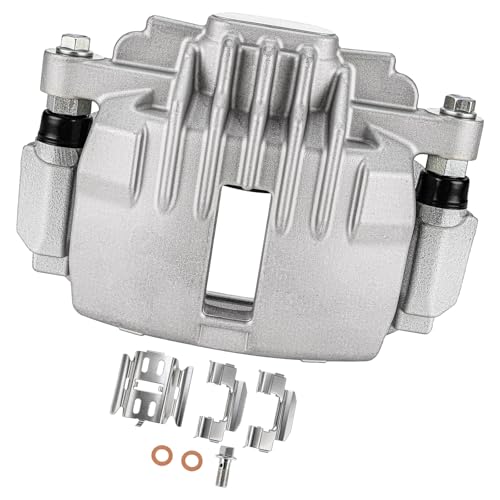 cciyu Rear Left/Right Disc Brake Caliper Assembly With Bracket 18B4712 - size: Rear Left[18B4712]