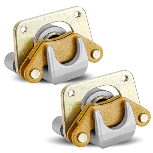 Rear Left/Right Brake Calipers Set with Pads for Polaris Ranger Crew 570/570-4 Ranger 570 800/XP/HD Ranger 900/XP Ranger 900/1000 Diesel/HST Ranger EV RZR 900/XP 900 Brutus, Replace for 1911373